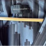 Anthropologie Corey Lynn Calter Silk  Geometric Kimono Maxi Dress Photo 3