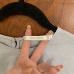 ZARA Trafaluc Collection Blue Ruched Asymmetric Blouse Photo 3