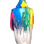 Color runs designed white hoodie with colorful color runs! Unisex new Size undefined Photo 4
