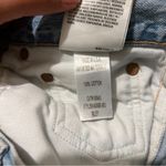 AGOLDE  Riley High Rise Distressed Light Wash Denim Straight Crop‎ Jeans Size 31 Photo 10