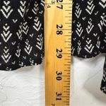 Lulus  Black White Printed Tiered Romper Womens S Beachy Casual Summer Sleeveless Photo 7