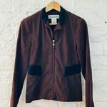 Jessica Howard Vintage  Blazer Brown black Size 6 Photo 1