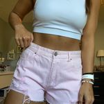 Forever 21 Pink High Rise Jean Shorts  Photo 0