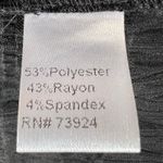 Misook‎ Women Black Textured Blazer Jacket L Stretch Knit Open Front Lightweight Photo 4