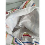 Talbots NWT  White Multicolor Embroidered A-Line Skirt Size 14‎ 🌈 0160 NEW! Photo 11