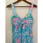Lilly Pulitzer  Sabrinah Midi Maxi Dress Coral Bay Multi $248 EUC Sleeveless 2 Photo 1