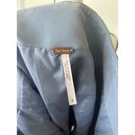 Free People  Periwinkle Blue Faux Suede Mini Skirt Photo 6