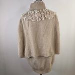 3.1 Phillip Lim  Rabbit Fur Merino Cashmere Cape Sweater Size Small Photo 5