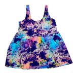 Torrid  Multicolor Tie Dye Swim Dress Tankini One Piece Flowy Skirt 4X Photo 0