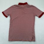 Valentino Jeans Red Stripe Short Sleeve Collared Polo Shirt Made in Italy M READ Size M Photo 7