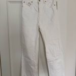 Levi Strauss & CO. Levi’s Ribcage Straight Ankle Jeans Womens - white, size 26 Photo 0