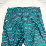 Fabletics  green patterned full length leggings Photo 3