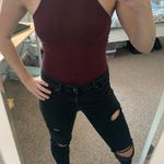 Abound Maroon Bodysuit Photo 0