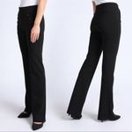 Betabrand  Six Button Boot Cut Dress Pant Yoga Pants Size Small Long Black Photo 2