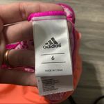Adidas 🌿 Electric Pink Halter Swim Top; 6 women’s Photo 6