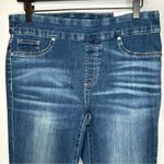 Chico's Chico’s Denim Pull-On Straight Leg Jeans Jeggings Size 4R Chico’s Size 0R Photo 2