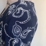 Soprano  Navy Embroidered Cut Out Tunic Dress Photo 6