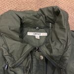 DKNY Army Green & Black Anorak Coat Jacket Photo 2