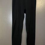 Level Leggings Womens Medium Black High Rise Yoga Athletic Polyester Spandex Photo 0