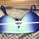 Wonder Nation Girls Ombre Padded Bralette Bikini Top Size 34 Green Purple Blue Photo 5