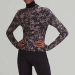Lululemon  Luxtreme Running Half Zip Inflect Floral Lunar Rock Pullover Top Photo 0