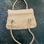 None Tan Suede Feeling Clutch Shoulder Purse Photo 8