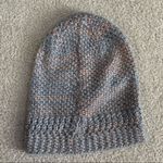 D&Y  slouchy beanie hat gray and copper Photo 2