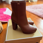 Michael Kors  Chestnut Heeled Boots Photo 0