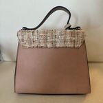 Dune London  Blush Pink Tweed Boucle top Handle Bag can add Crossbody Strap Photo 2