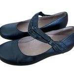 Abeo Talia Black Leather Ballet Flats Sz 6 Photo 3