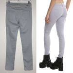 ZARA  Z1975 Denim Gray Skinny Jeans Photo 5