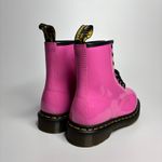 Dr. Martens  Unisex 1460 Patent Leather 8 Eye Boot in Thrift Pink Photo 4