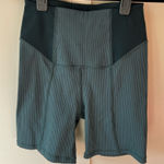 For Love & Lemons Revolve Women’s Ribbed Dani Green Bike Shorts Size XS Photo 0