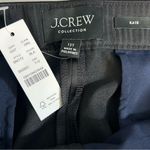 J.Crew  Collection Black Kate Satin Pants Size 12 Tall NWT Photo 6