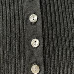 100% Silk Ribbed Button Photo 3
