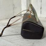 Roberto Cavalli RC 526S 72F 60 Peonia Pink Frame Green Lens Butterfly Sunglasses Photo 2