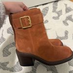 Vince Camuto Bembonie Bootie in Warm Caramel Suede Size 9.5 NEW Photo 3