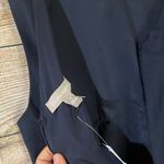 Banana Republic  sheath navy dress with frill hem women’s Size 4 Photo 8