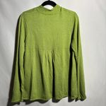 White Stag VTG 90s Green One Button Cardigan Sweater Babydoll Fairy Grunge Boho Womens L Photo 1