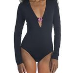Trina Turk 💕💕 Bijou Solid Paddle Suit ~ Black XS NWT Photo 3