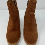 See By Chloe  Stasya Ankle Bootie with Scallop Edge & Zip Sides Size 36 Photo 1