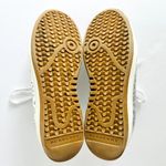 Burberry  Silver Sneaker Size 40 Fashion Trainer Perforated Logo Rubber Soles Photo 7