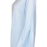 Calvin Klein Light blue silver metallic shimmer lightweight sweater Size XL EUC Photo 5