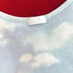 SKIMS  cotton rib tank in blue quartz cloud print size XS Photo 7