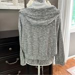 Free People  Gray Zip Hoodie Size L Photo 6