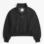 Abercrombie & Fitch ABERCROMBIE HALF ZIP HOODIE Photo 0