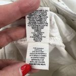 Anthropologie We The Free People Sz 25 Zip It Up Mini Denim Skirt White Distressed Frayed Hem Photo 8