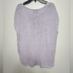 Wooden Ships  light purple anchor sleeveless knit sweater Photo 2