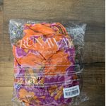 NWT Runway The Label Orchid Maxi Dress in Orange Floral Size XL Photo 10