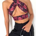 Tiger Mist Paisley Wrap Up Top Photo 0